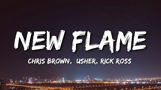 Chris Brown - New Flame (Lyrics) ft. Usher, Rick Ross