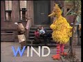 Classic Sesame Street Big Bird W For Wind 1973