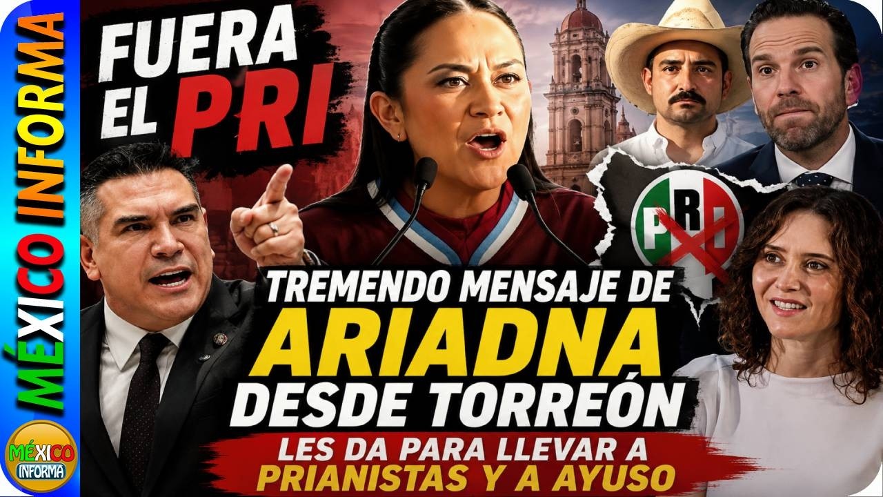 PASÓ EN TORREÓN. "FUERA EL PRI" TREMENDO MENSAJE DE ARIADNA MONTIEL. SE ACABARON LOS PRIVILEGIOS.