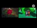 Chicken Little Opening Sequence Side By Side