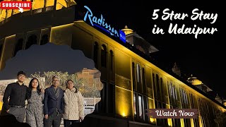 Radisson Blu Udaipur | 5 Star Resort Stay Experience 😍 #radissonblu #udaipur 