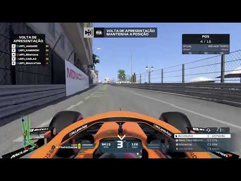 #F12021 - 4ª Etapa GP de Mônaco - Categoria Prata - League Racing - Temporada 1