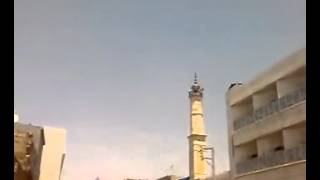 preview picture of video 'الباب_قصف مأذنة جامع عثمان بن عفان'