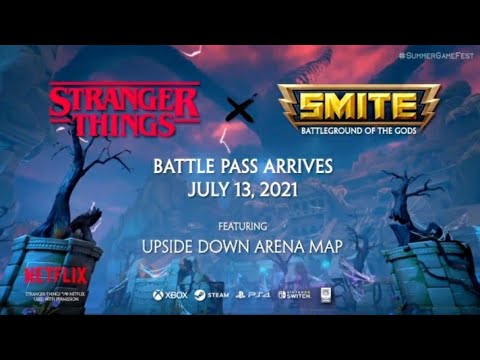 Stranger Things x Smite Crossover Premiere | Summer Game Fest 2021