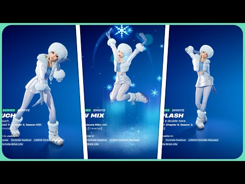 *NEW* Alpine Lexa Skin Showcase with Every Emote