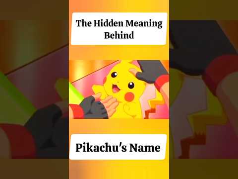 Pikachu⚡Meaning 🤔 in 10 Seconds⏱️#shorts #pokemon #anime #facts #viralvideo #anipoke #anipokezone