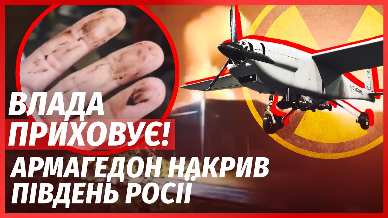 🔥Ядерна КАТАСТРОФА в РОСІЇ! Після ВИБУХІВ хімічний ДОЩ. Людей НЕ ВИПУСКАЮТЬ