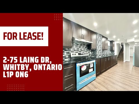2-75 Laing Dr, Whitby, Ontario