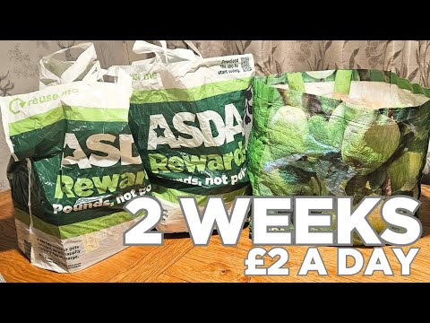 Limited budget food challenge. £2 a day for 2 weeks!