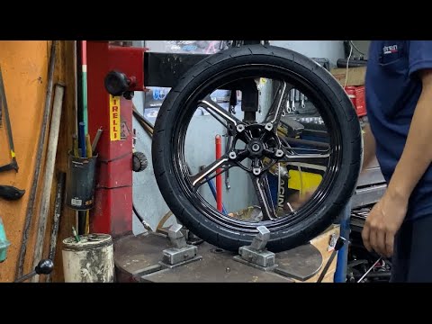 HENSEM TERUK!! Rim Takasago EXCEL Asia CS5Y-SV + Dunlop KR410 😍 | Setup SULTAN 🚀🚀