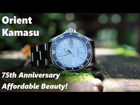Orient Kamasu 75th Anniversary Special Edition - Unboxing & Hands-on Review RA-AA0823L39B
