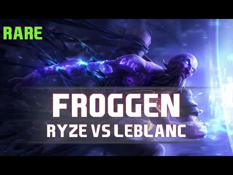 Froggen as Ryze vs LeBlanc - S8 MID Ranked Gameplay
