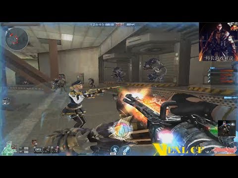 CF XIEXL: Gatling Gun-Wild Shot (Zombie Mode Crater Prequel) GamePlay By 师长游戏解说