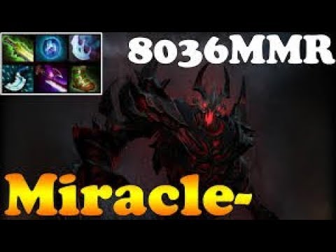 Dota 2 Miracle 7.07 Shadow Fiend vs Luna Gameplay MMR 10K