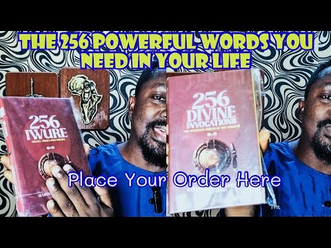 256 Divine Invocations The Spiritual Power of the Yorubas Book | 256 Iwure Agbara Adura Omo Yoruba