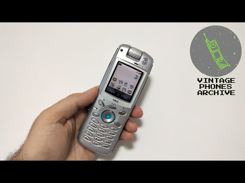 NEC e313 Unboxing, Mobile phone menu browse, ringtones, games, wallpapers