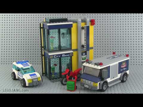 🔄 LEGO City 2011 Bank & Money Transfer review! 3661 re upload