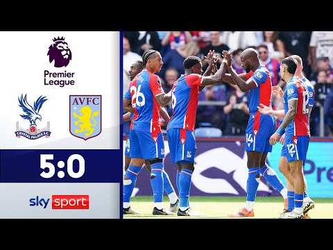 Hattrick! Mateta unaufhaltbar! | Crystal Palace - Aston Villa | Highlights Premier League 2023/24