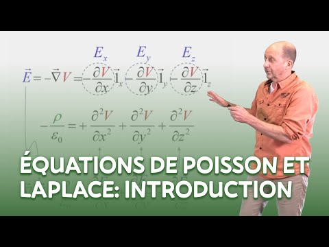 Équations de Poisson et Laplace