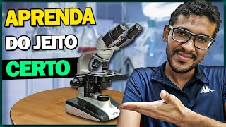 Como utilizar o microscópio óptico: GUIA PRÁTICO DETALHADO!