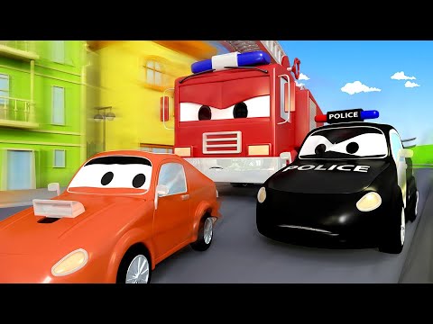 A Super Patrulha - A FESTA DE ANIVERSÁRIO surpresa do Frank - Cidade da Carro 🚓 🚒 Desenhos Animados