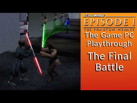 Star Wars Phantom Menace PC Game - Level 11 Playthrough (1440p)