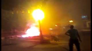 preview picture of video 'Fuegos artificiales Desamparados 2014 (traca final) Puente Genil'