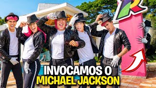 INVOCAMOS O MICHAEL JACKSON NO QUINTAL DA MANSÃO *Fomos amaldiçoados ?