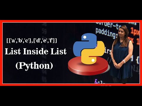 Lists Inside List In Python