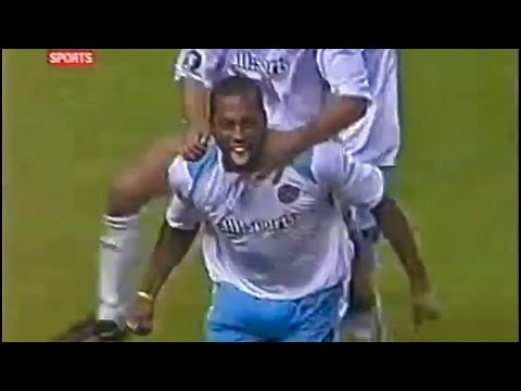 Hearts 2-2 draw (5-3 agg win) against Braga. 30/9/2004. 