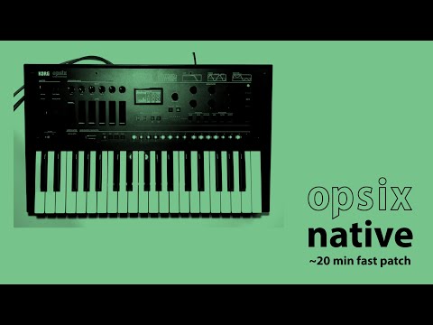 OPSIX Native - Zero to Sequence