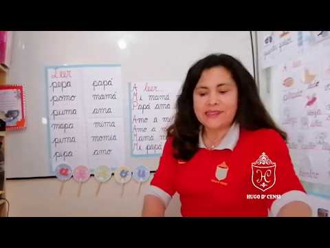 Formando palabras con la letra "m" y "p" #AprendoEnCasa Hugo D' Censi