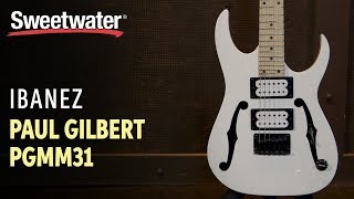 Video thumbnail for Ibanez Paul Gilbert PGMM31 Micro Guitar Demo by Sweetwater