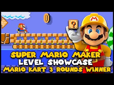 Mario Kart 3 Rounds Winner - Level Showcase - Super Mario Maker