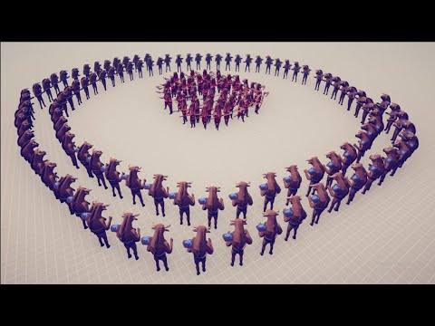 100x Minotaur vs 50x Jarl - Totally Accurate Battle Simulator