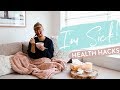 SICK DAY in the life | My Sick Remedies to GET BETTER FAST! Food, Secrets + Face Masks