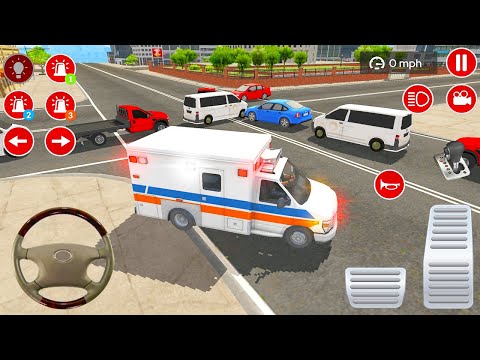 Ambulance Rescue Driver 2021 - Emergency Rescue Service Simulator - Android Gameplay