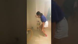 She fought through smoke and flames to survive!