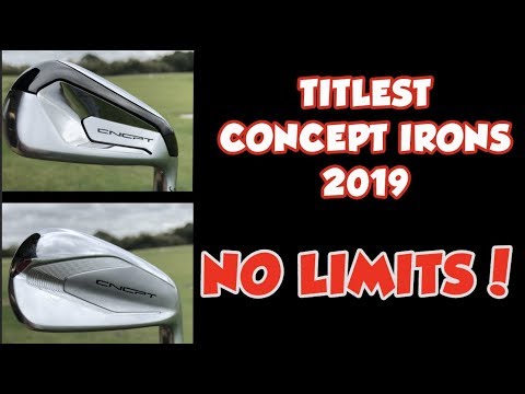 TITLEIST CNCPT CONCEPT IRONS 2019