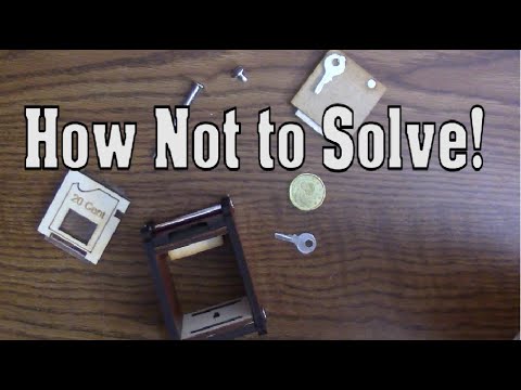 Breaking a Puzzle box! | 20 Cent Puzzle Box!