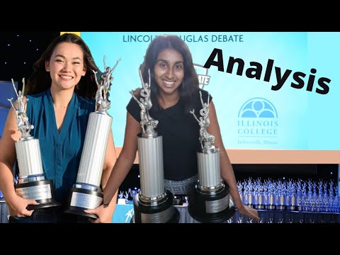 NSDA Nationals 2020 - Lincoln Douglas Debate Final Round ANALYSIS