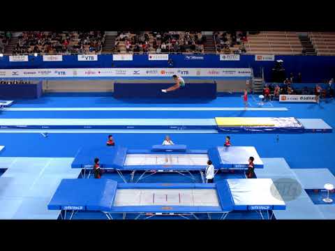 ANDRADE Rafael (BRA) M - 2019 Trampoline Worlds, Tokyo (JPN) - Qualification Trampoline R2