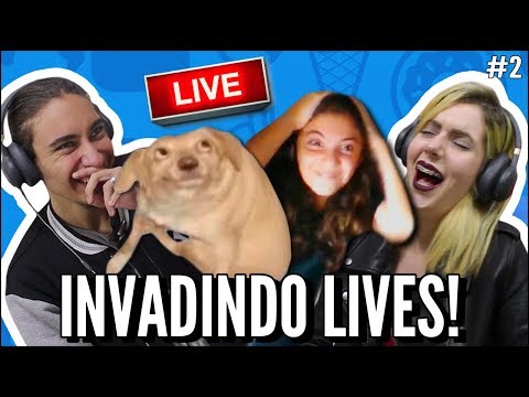 JOVENS REAGEM A DOUGLASSOLA - INVADINDO LIVES DO YOUTUBE!! PARTE 2