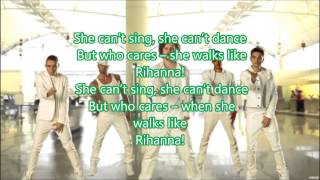 The Wanted Walks Like Rihanna (Lyrics)
