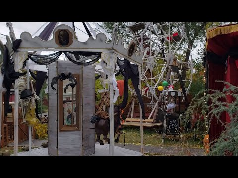 Carnival of Creeps - 2021 Halloween Display at a Salt Lake City Home