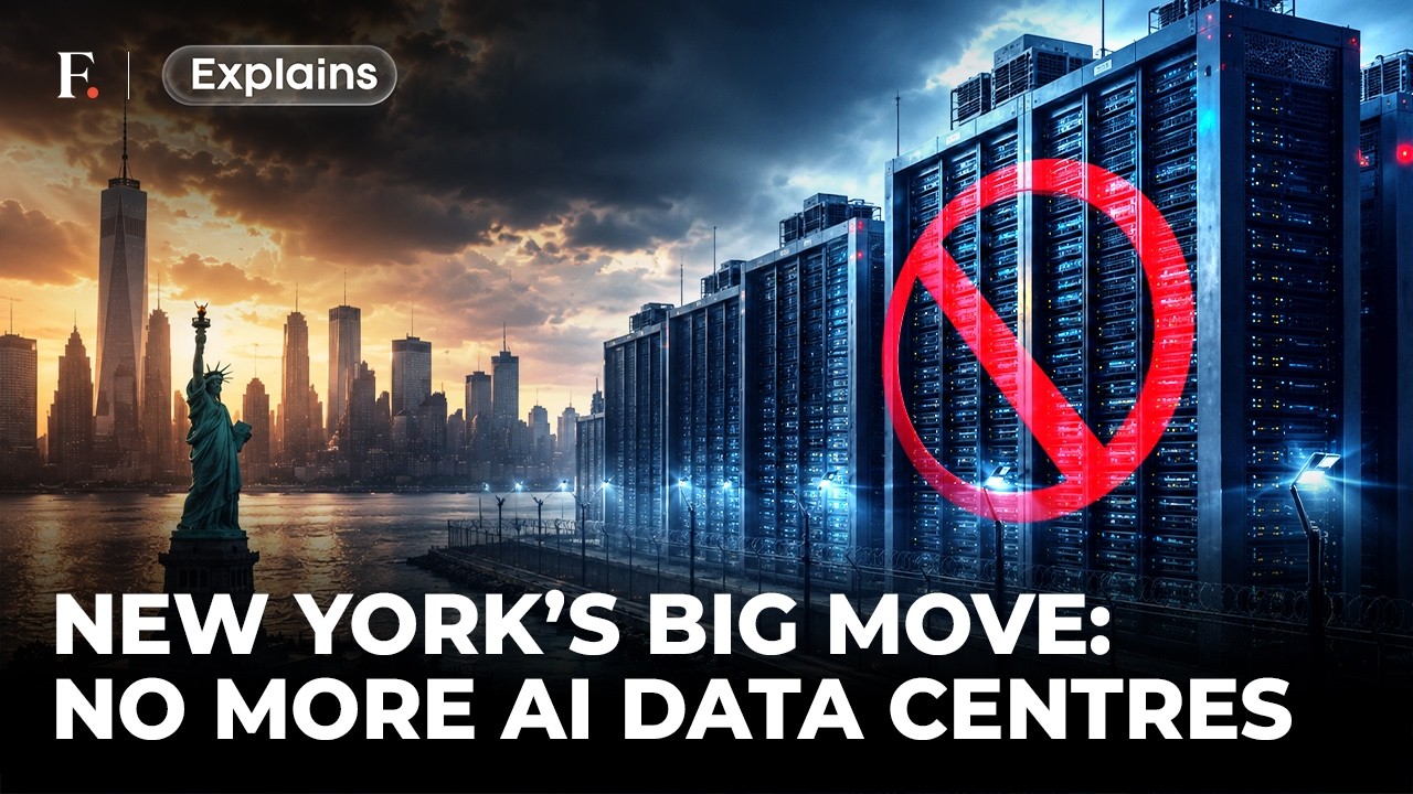 The Real Cost of AI: Why New York Became the First U.S. State to Ban New Data Centres | FP Explains