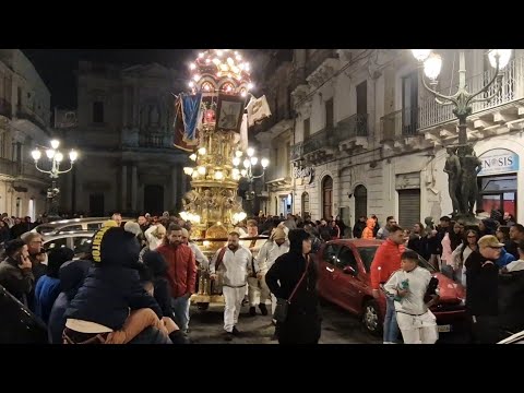 S.Barbara 2024 Paternò (CT) Uscita cereo Panettieri. 15.11.2024