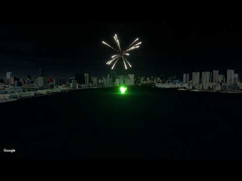 japanese fireworks display Fwsim