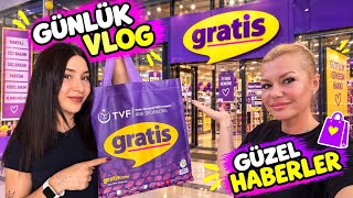 Benimle Bir Gün Vlog | Esila ile Gratis Alışverişi🛍️Sürpriz Haberler 🥰