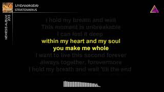 STRATOVARIUS LYRIC - UNBREAKABLE